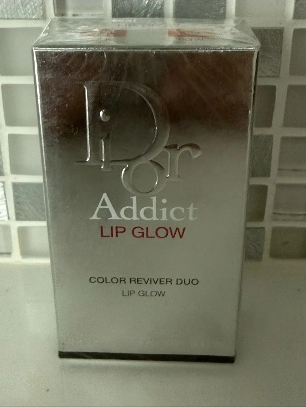 Sealed Box DIOR Addict Lip Glow Duo ( Pink & Coral )001&004 Fast Post